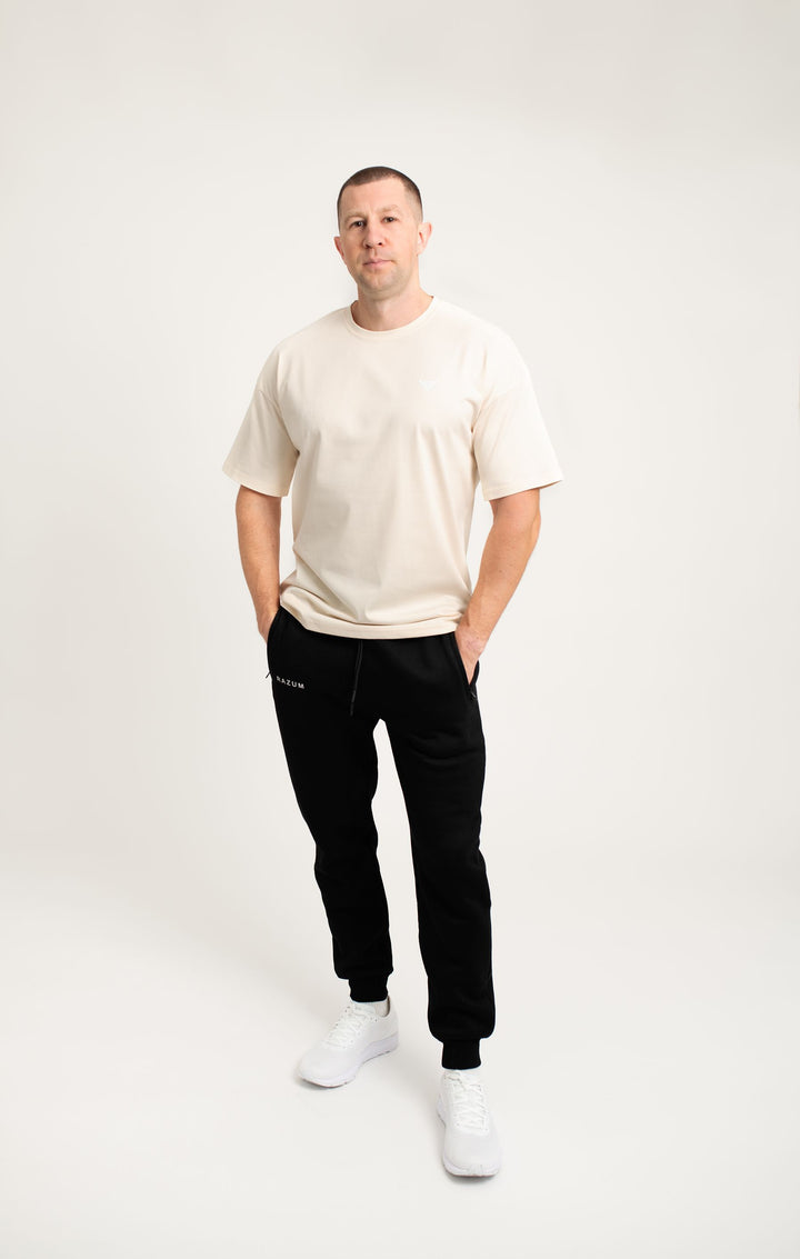 Oversized T-Shirt, Beige