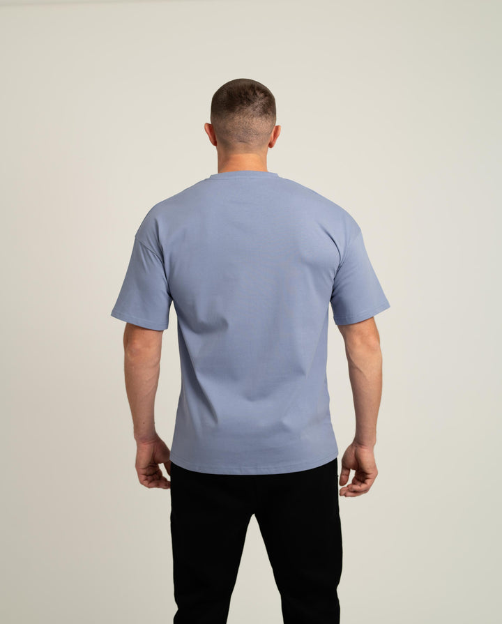 Oversized T-Shirt, Kadettblau