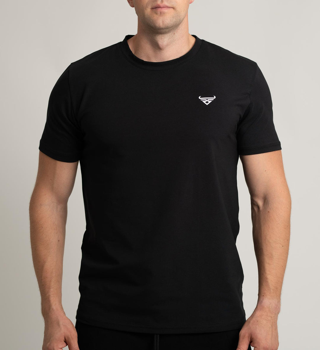Herren Regular Fit T-Shirt, Schwarz