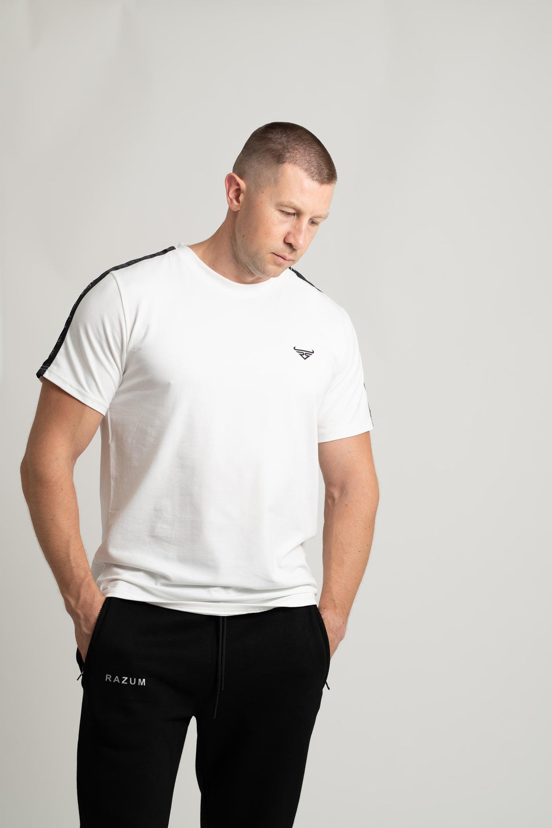 Herren Regular Fit T-Shirt, Weiß