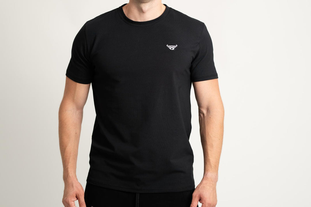 Herren Regular Fit T-Shirt, Schwarz