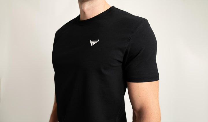 Herren Regular Fit T-Shirt, Schwarz