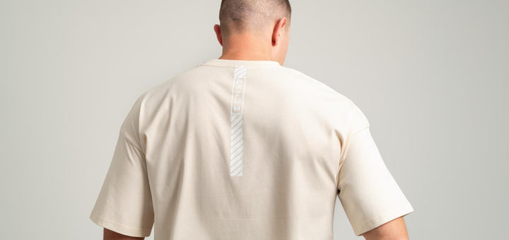 Oversized T-Shirt, Beige