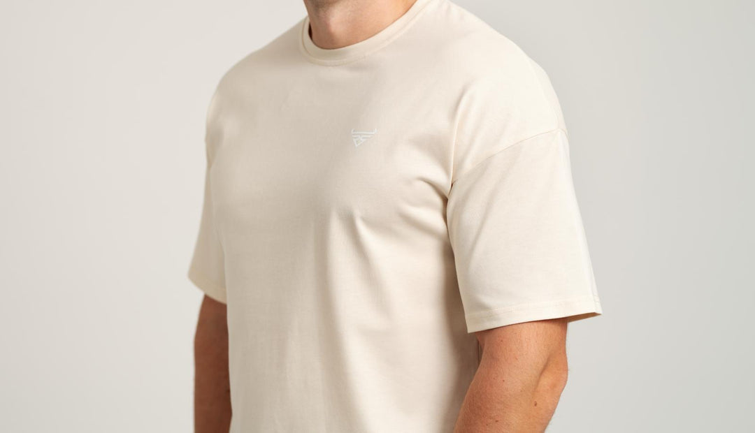 Oversized T-Shirt, Beige