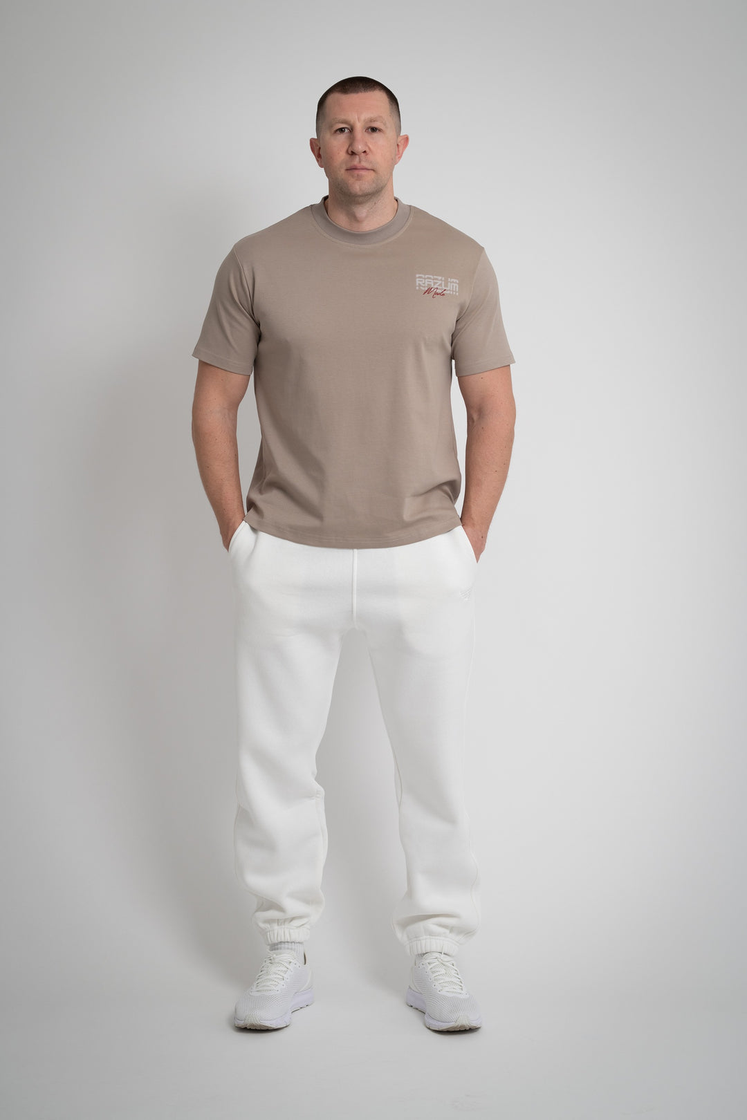 RAZUM Signature T-Shirt – Sand Beige